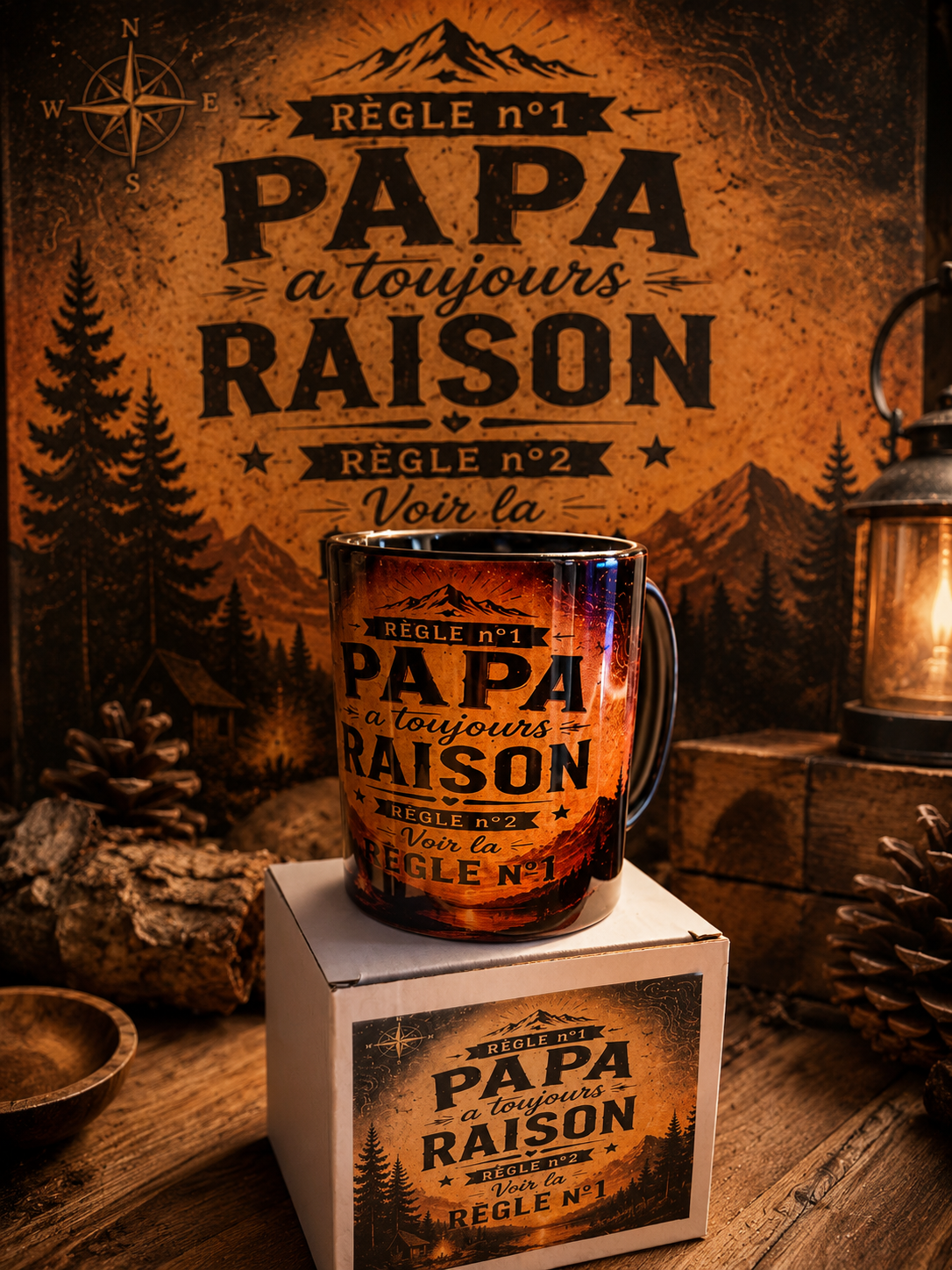 Mug Céramique Élégant papa