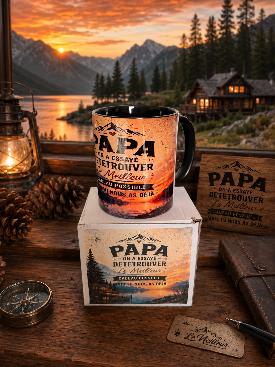 Mug Céramique Élégant papa